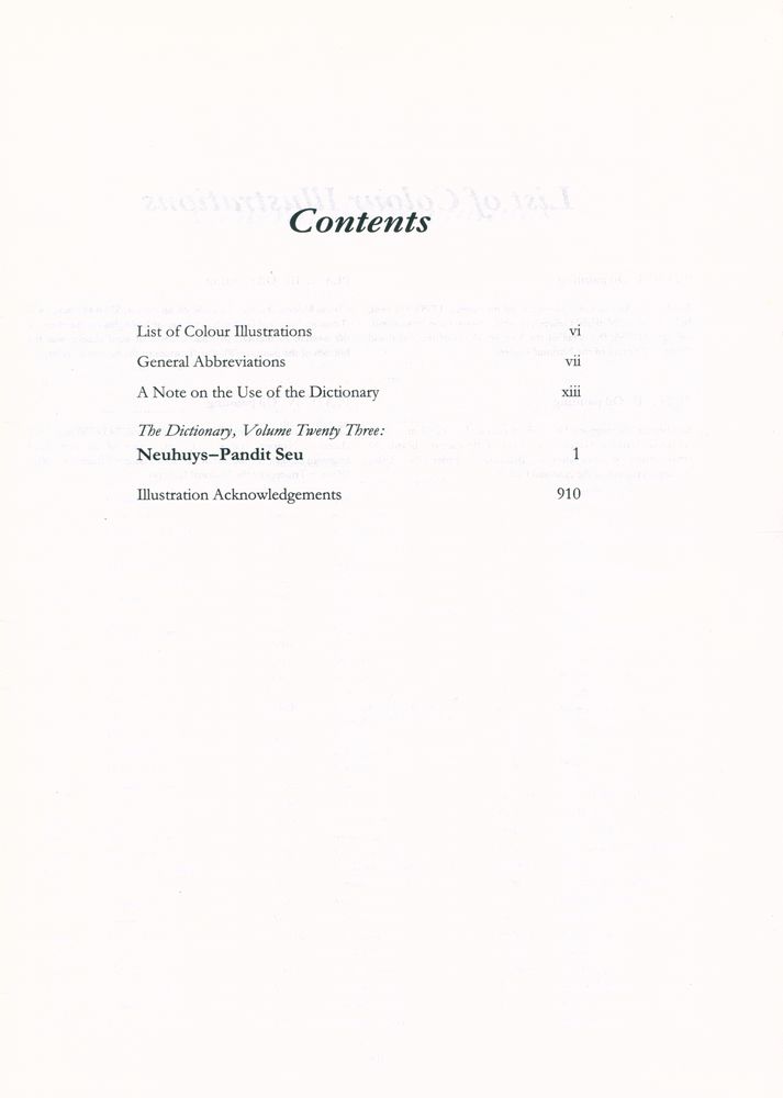 『The dictionary of art 23 : Neuhuys to Pandit Seu』 3