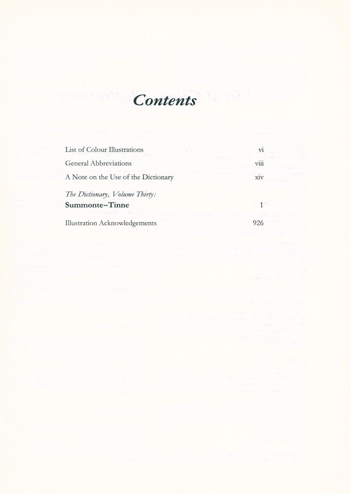 『The dictionary of art 30 : Summonte to Tinne』 3