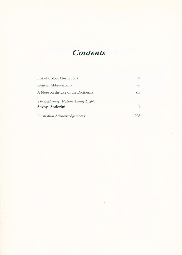 『The dictionary of art 28 : Savoy to Soderini』 3