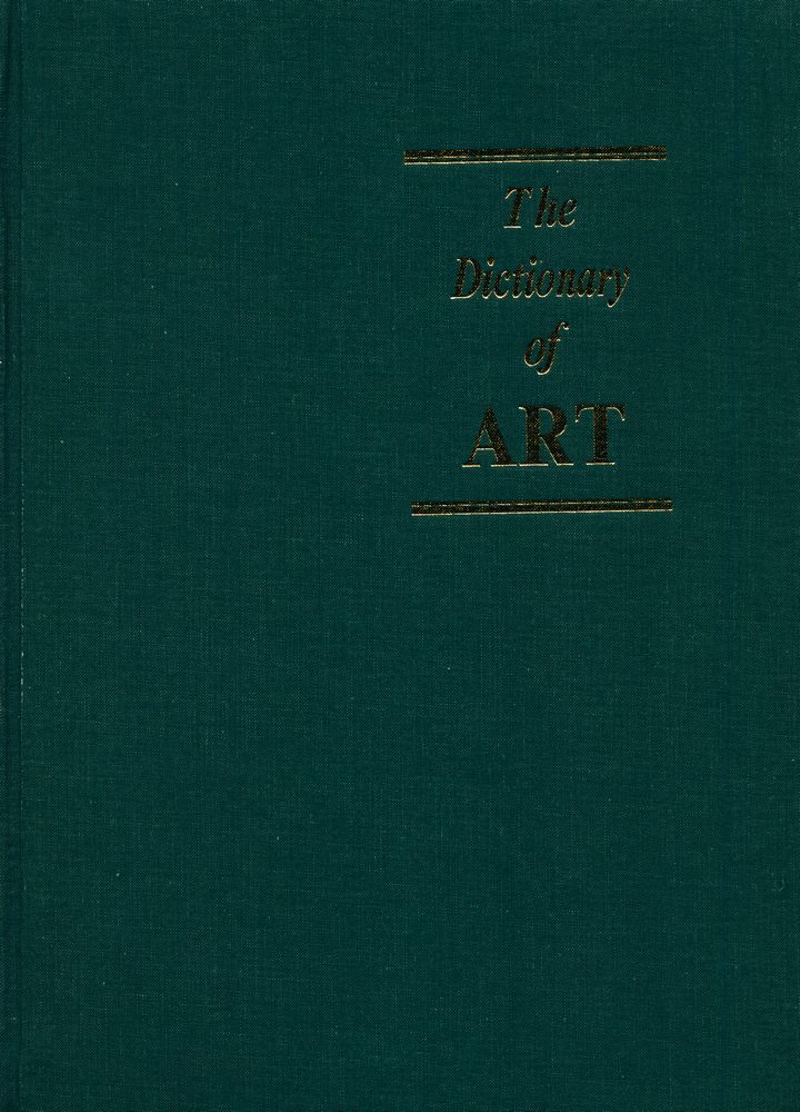 『The dictionary of art 9 : Diploma work to Egypt, ancient, X : Painting and drawing』 1