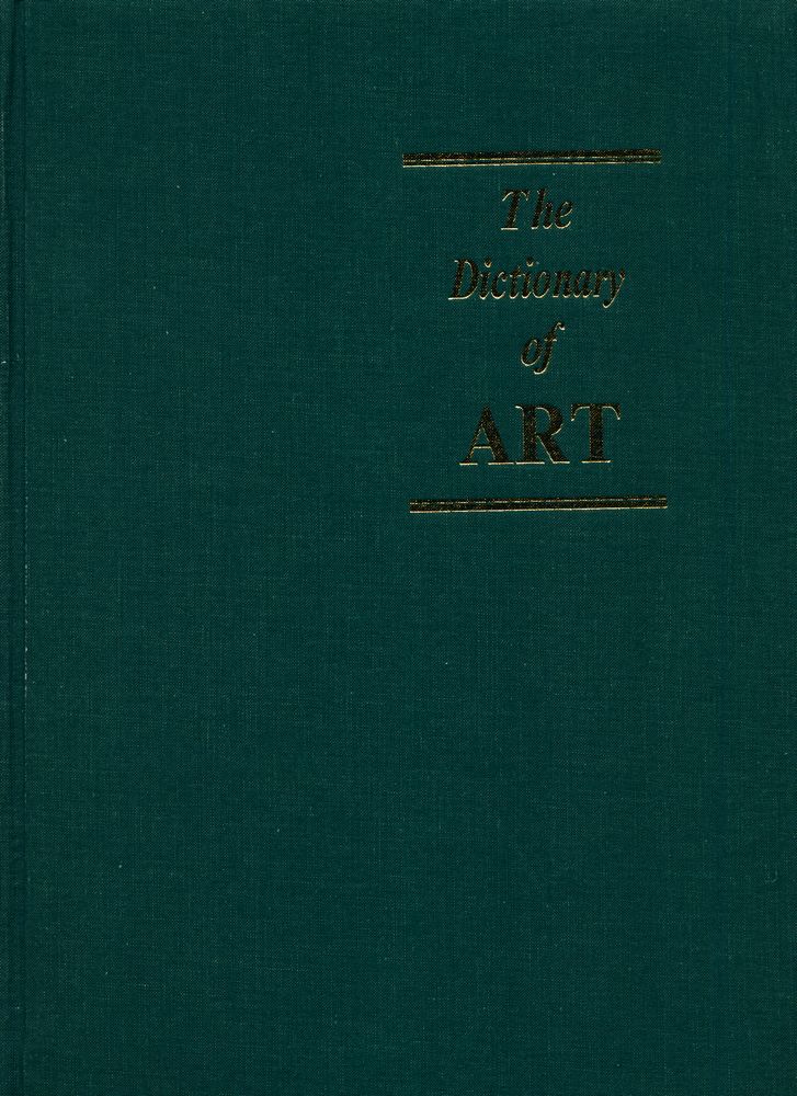 『The dictionary of art 33 : Wax to Zyvele*Appendices』 1
