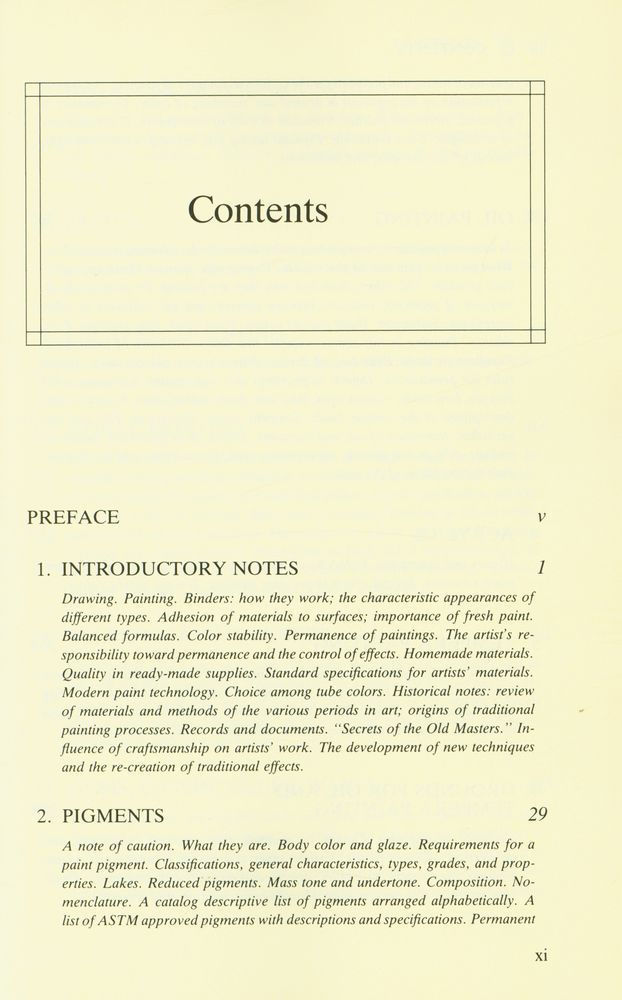 『The artist's handbook of materials and techniques』 2