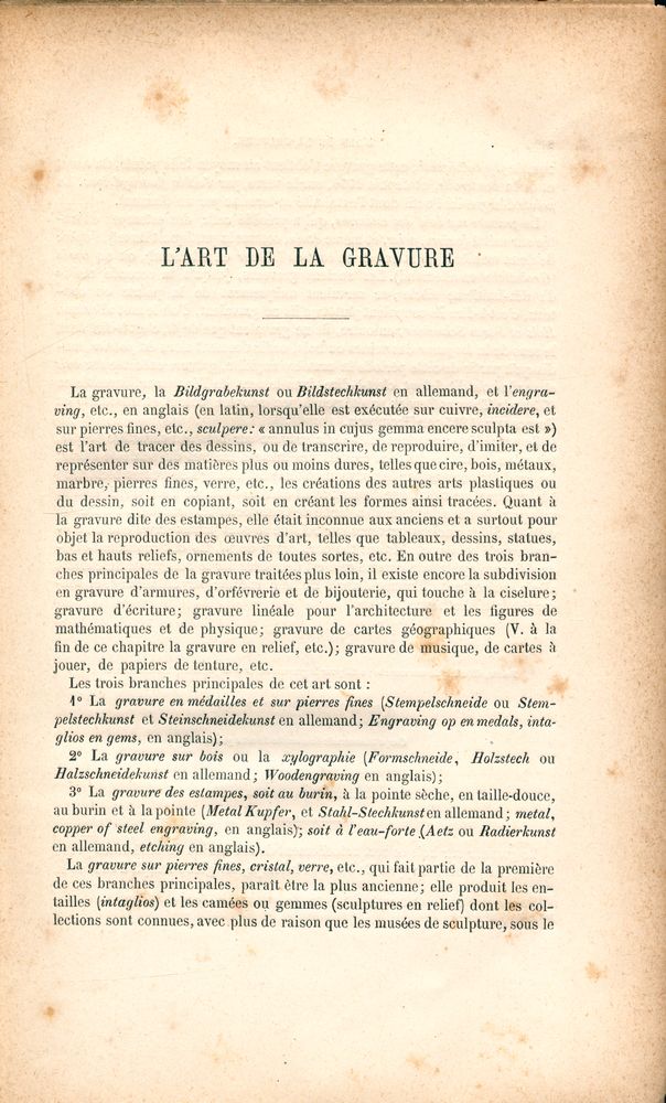 『ENCYCLOPÉDIE HISTORIQUE, ARCHÉOLOGIQUE, BIOGRAPHIQUE, CHRONOLOGIQUE ET MONOGRAMMATIQUE DES BEAUX - ARTS PLASTIQUES, ARCHITECTURE ET MOSAÏQUE CÉRAMIQUE, SCULPTURE, PEINTURE ET GRAVURE』 3