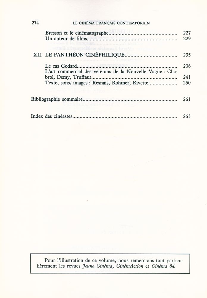 『le cinéma français contemporain』 5