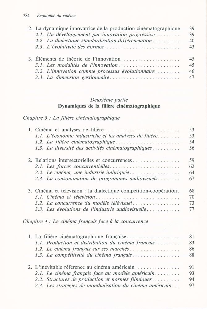 『ÉCONOMIE DU CINÉMA : PERSPECTIVES STRATÉGIQUES』 3