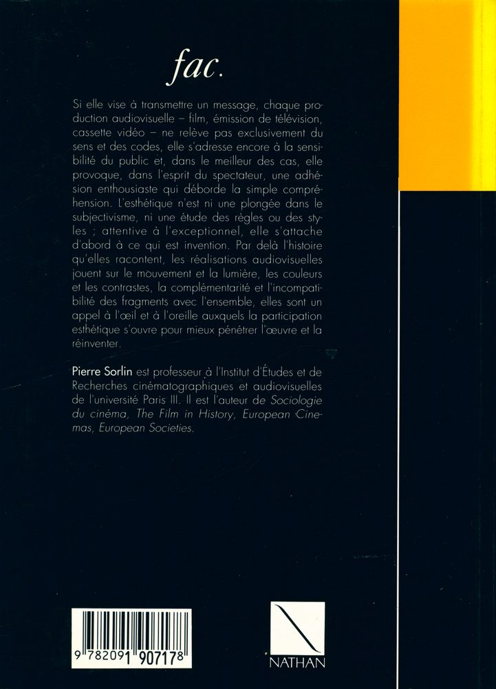 『ESTHÉTIQUES DE L'AUDIOVISUEL』 5