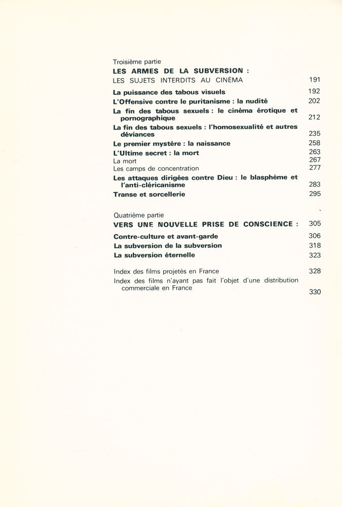『LE CINÉMA ART SUBVERSIF : Film as a subversive Art』 3