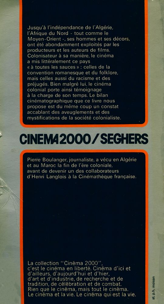 『le cinéma colonial : de 