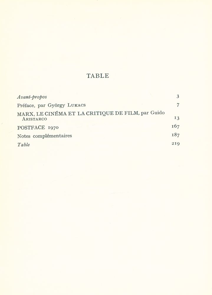 『études cinématographiques 88 - 92 - Marx, le cinéma et la critique de film』 2