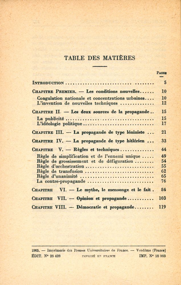 『LA PROPAGANDE POLITIQUE』 2