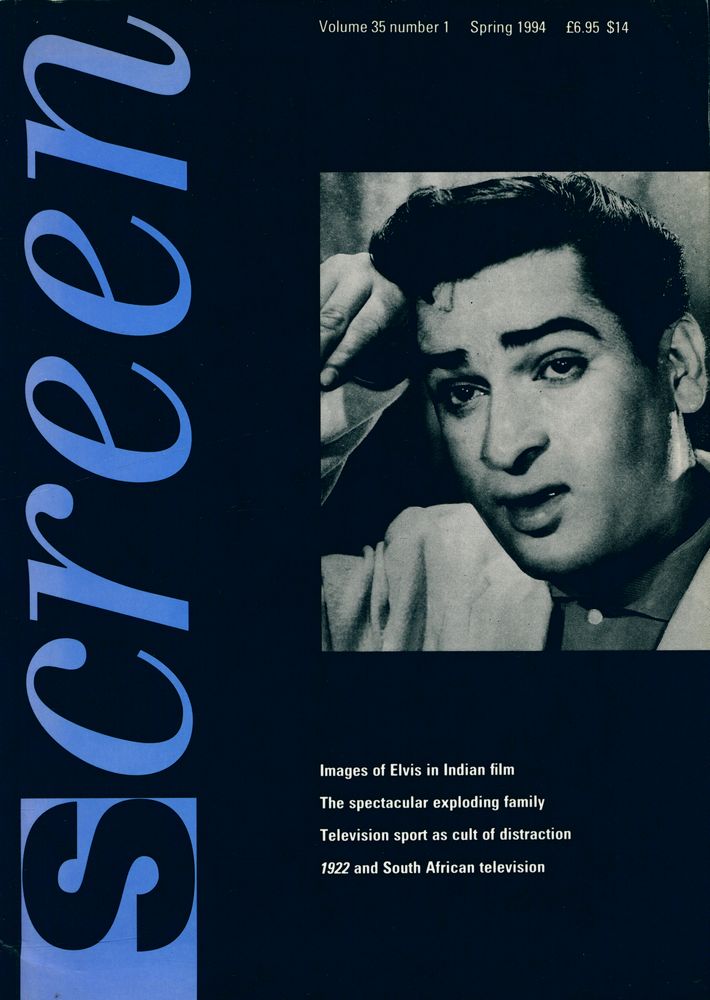 『SCREEN』 VOL 35 No1 Spring 1994 1