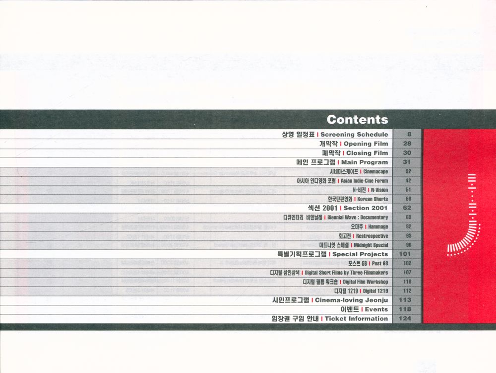 《전주 국제 영화제 2001》 2