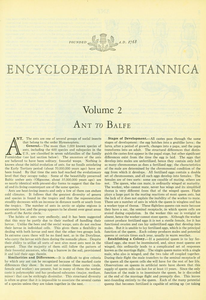 『ENCYCLOPÆDIA BRITANNICA VOLUME 2』 3