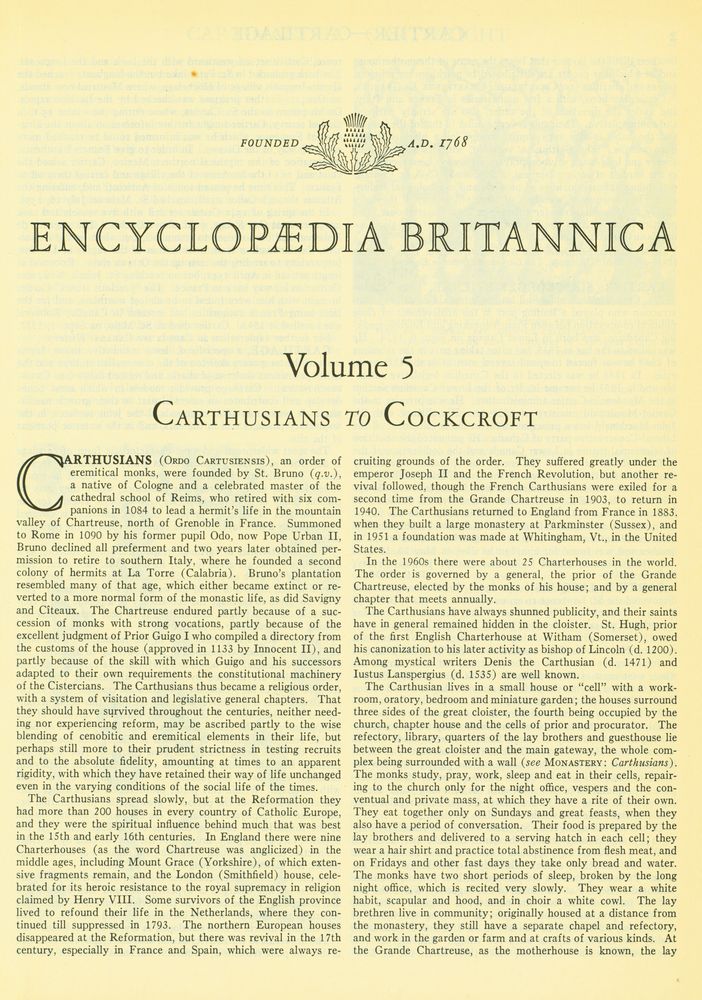 『ENCYCLOPÆDIA BRITANNICA VOLUME 5』 3
