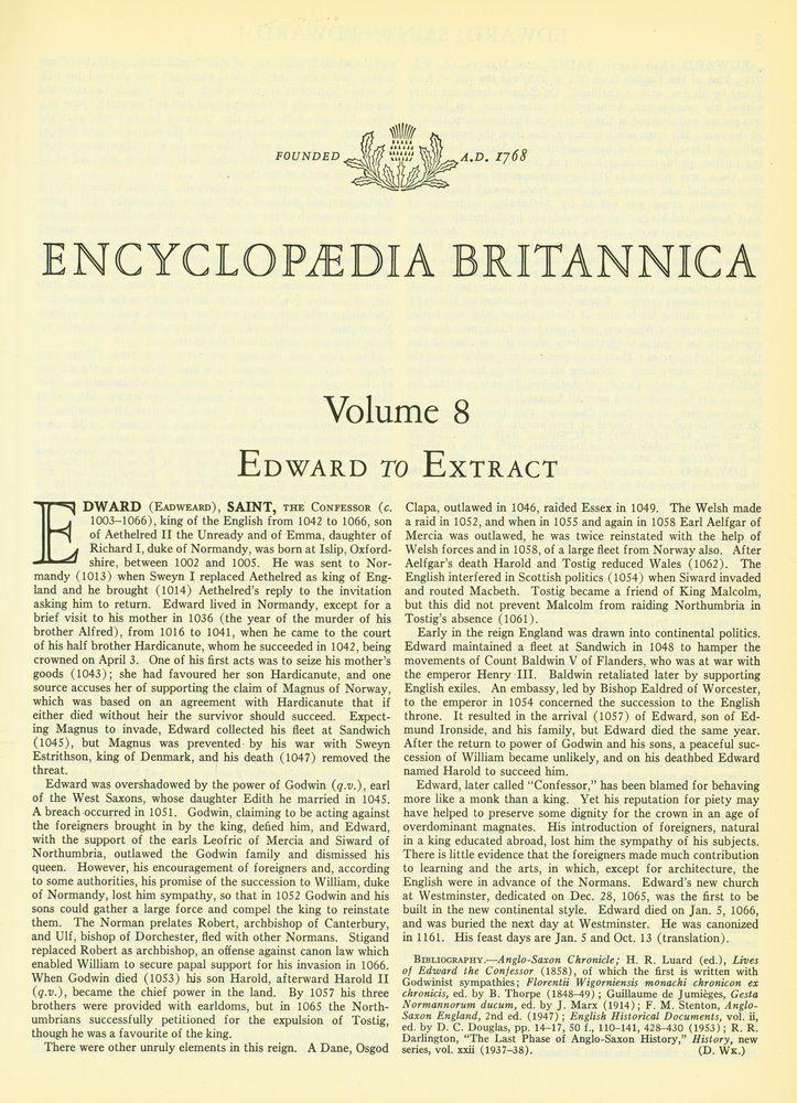 『ENCYCLOPÆDIA BRITANNICA VOLUME 8』 3