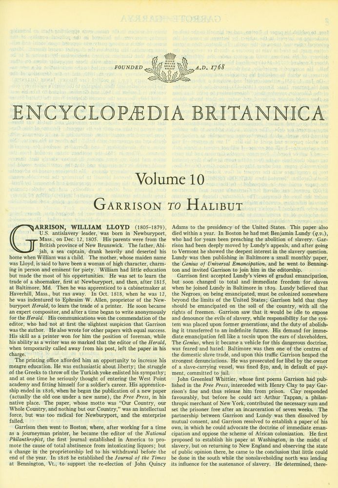 『ENCYCLOPÆDIA BRITANNICA VOLUME 10』 3