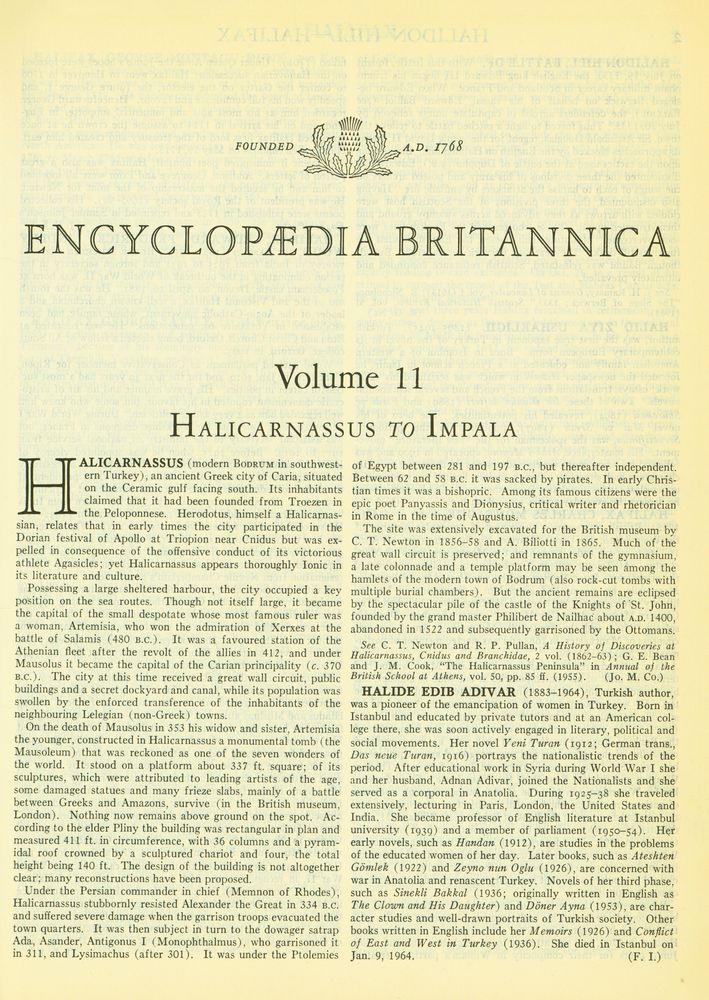 『ENCYCLOPÆDIA BRITANNICA VOLUME 11』 3
