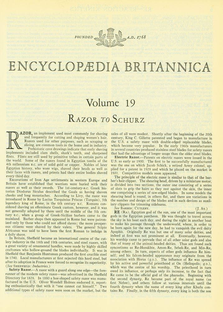『ENCYCLOPÆDIA BRITANNICA VOLUME 19』 3
