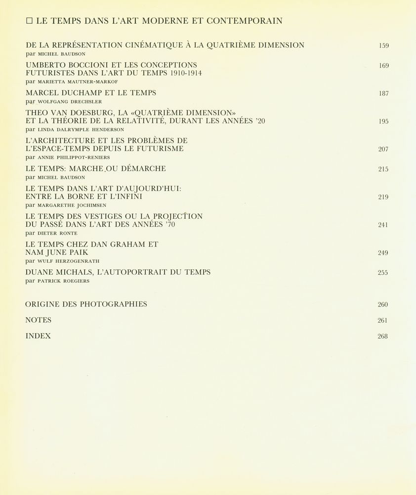 『L'ART ET LE TEMPS: REGARDS SUR LA QUATRIEME DIMENSION』 3
