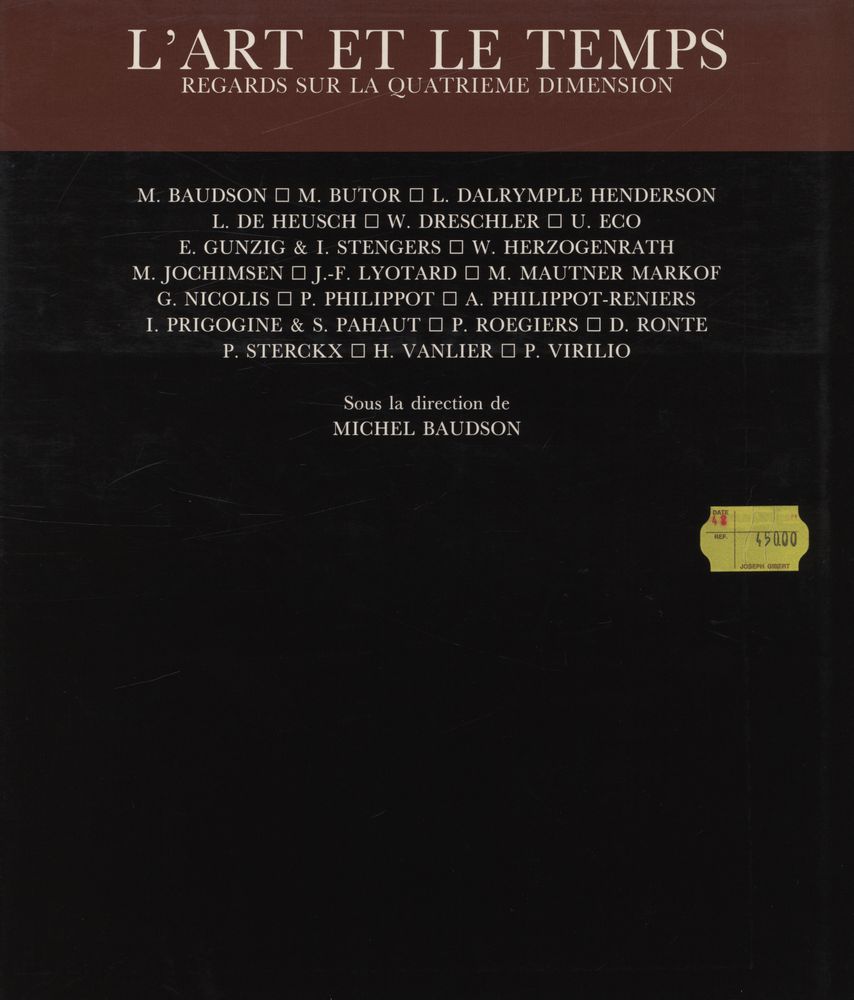 『L'ART ET LE TEMPS: REGARDS SUR LA QUATRIEME DIMENSION』 4