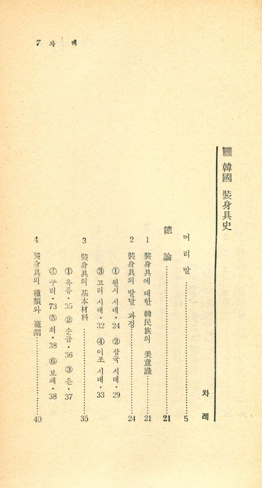 『瑞文文庫 041 - 韓國裝身具史(서문문고 041 - 한국장신구사)』 2