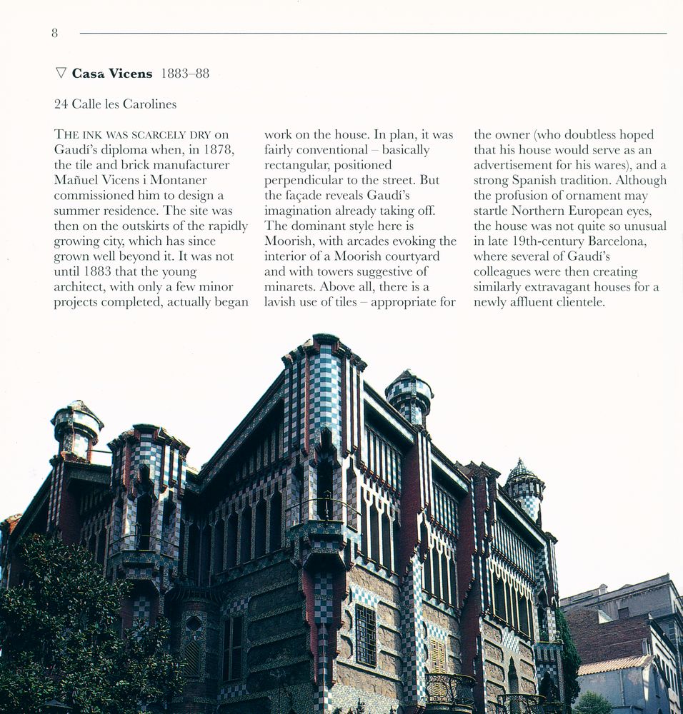 『The Life and Works of Antoni Gaudi』 2