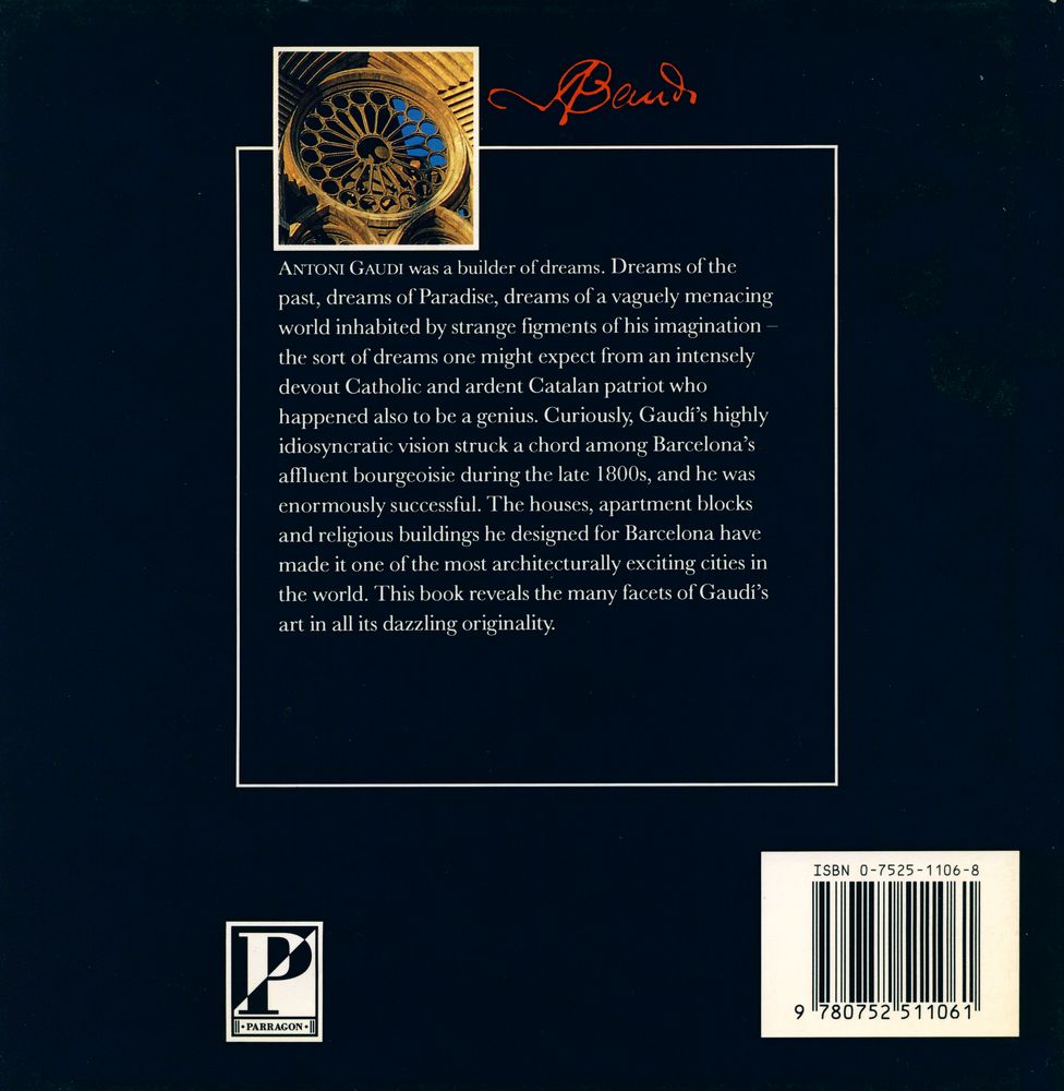 『The Life and Works of Antoni Gaudi』 3