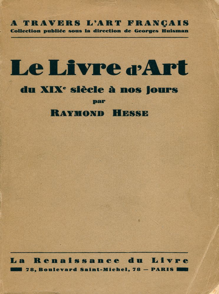 『LE LIVRE D'ART du XIXe siècle à nos jours』 1
