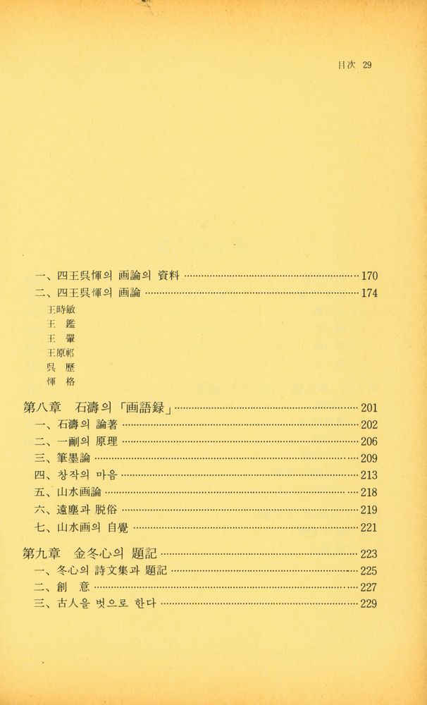 『文人画論集(문인화논집)』 4