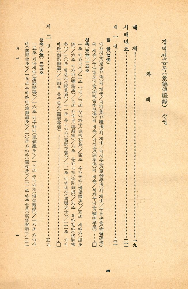 『한글 대장경 181 - 경덕전등록 Ⅰ』 2