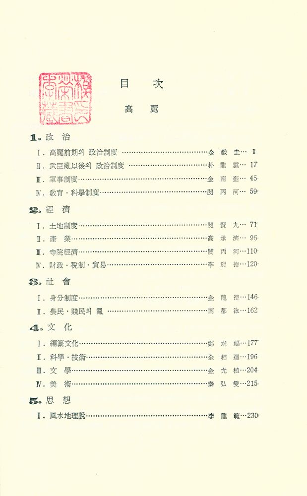 『韓國史論 2 - 高麗(한국사론 2 - 고려)』 2