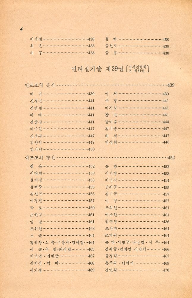 『고전국역총서 - 국역 연려실기술 Ⅵ』 5