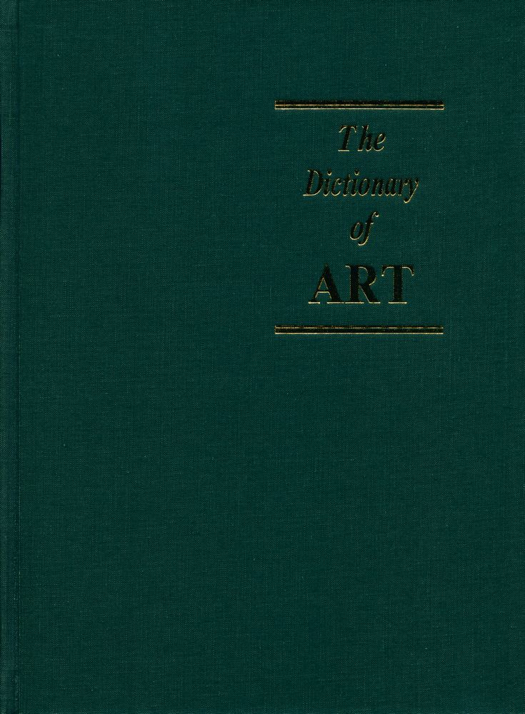 『The Dictionary of ART 1 - A To Anckerman』 1