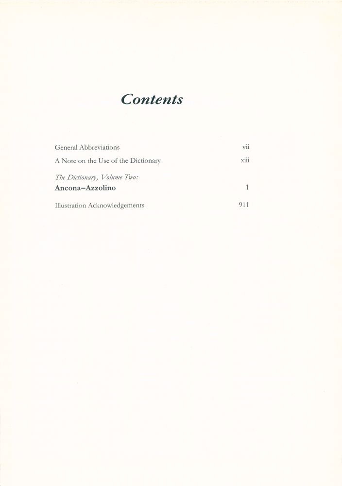 『The Dictionary of ART 2 - Ancona To Azzolino』 3