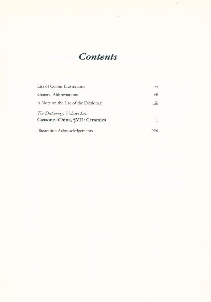 『The Dictionary of ART 6 - Cassone to China, ∫Ⅶ - Ceramics』 3