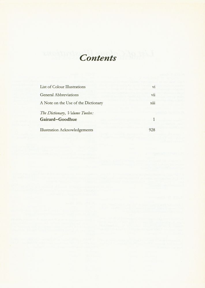『The Dictionary of ART 12 - Gairard to Goodhue』 3