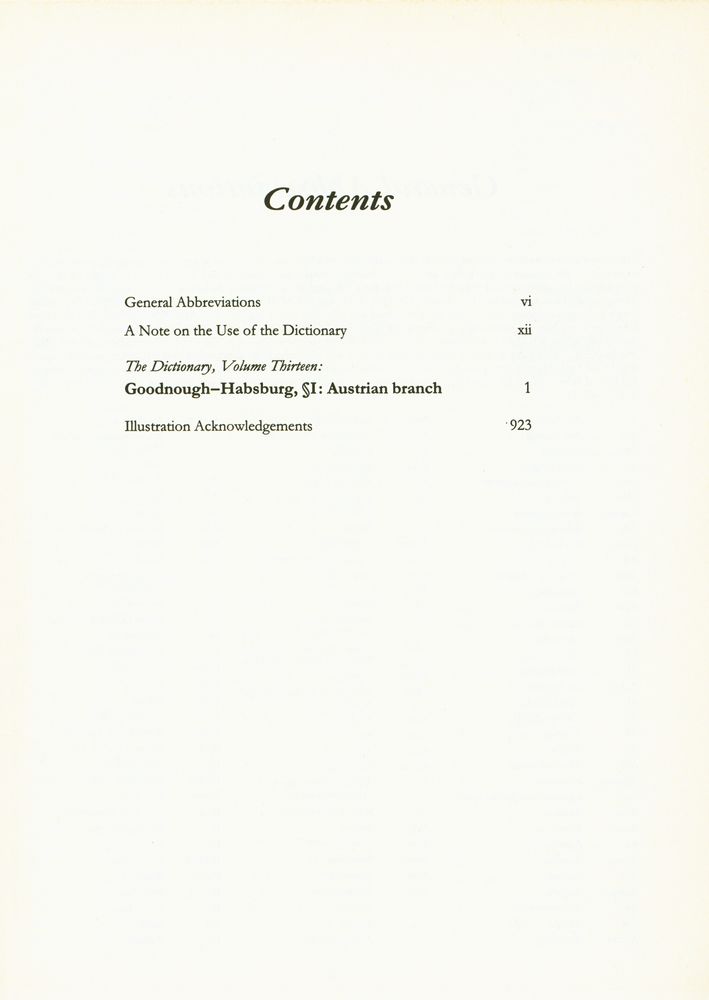 『The Dictionary of ART 13 - Goodnough to Habsburg, ∫Ⅰ : Austrian branch』 3