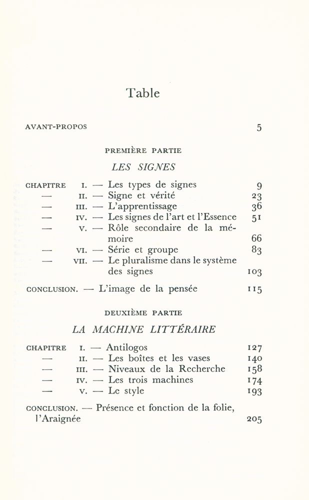 『Proust et les signes』 2