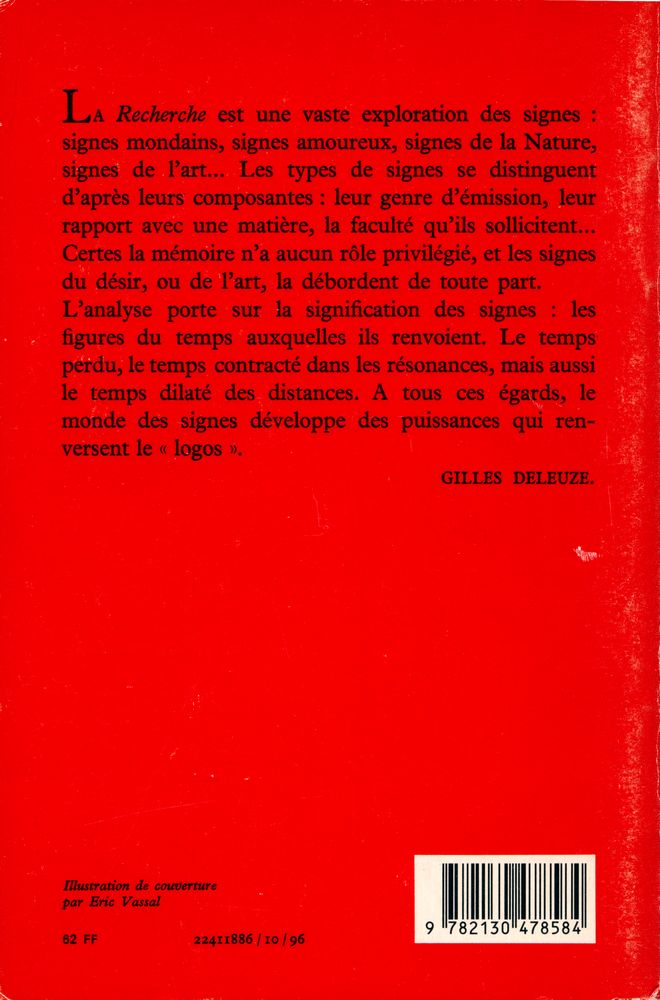 『Proust et les signes』 3