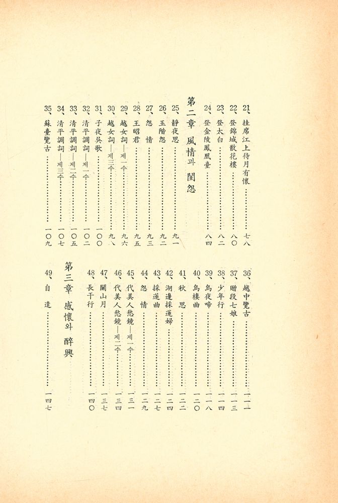 『中國古典漢詩人選 - 李太白(중국고전한시인선 - 이태백)』 3