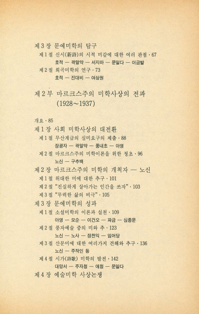 『일월총서 88 - 중국현대미학사상사』 3
