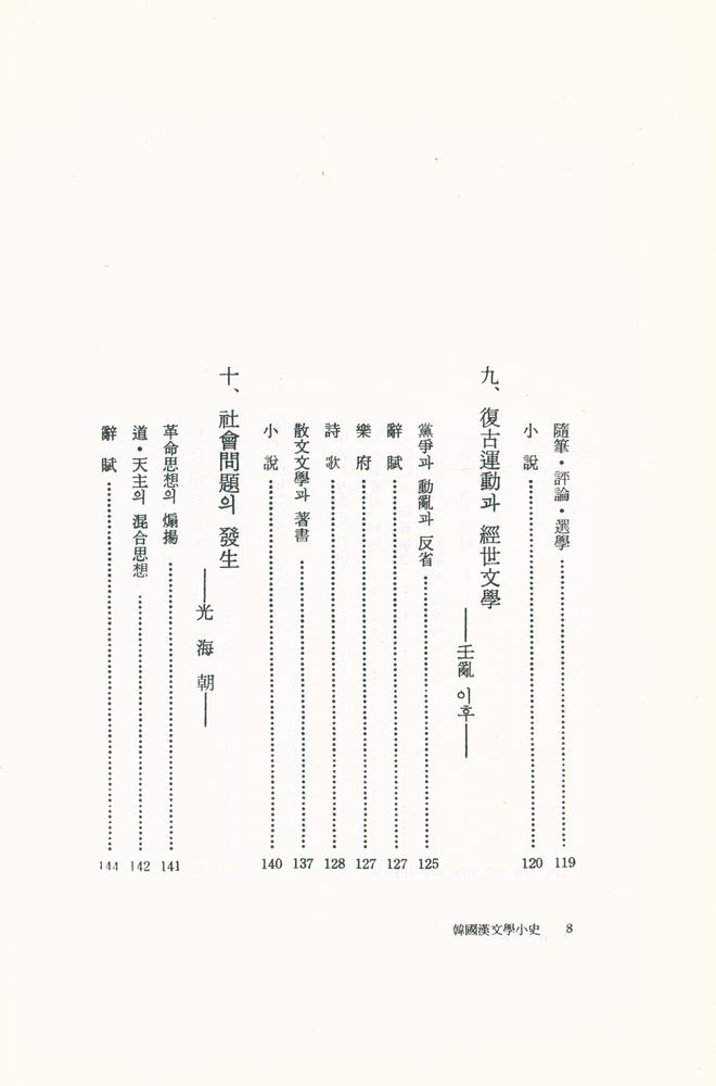 『韓國漢文學小史(한국한문학소사)』 7