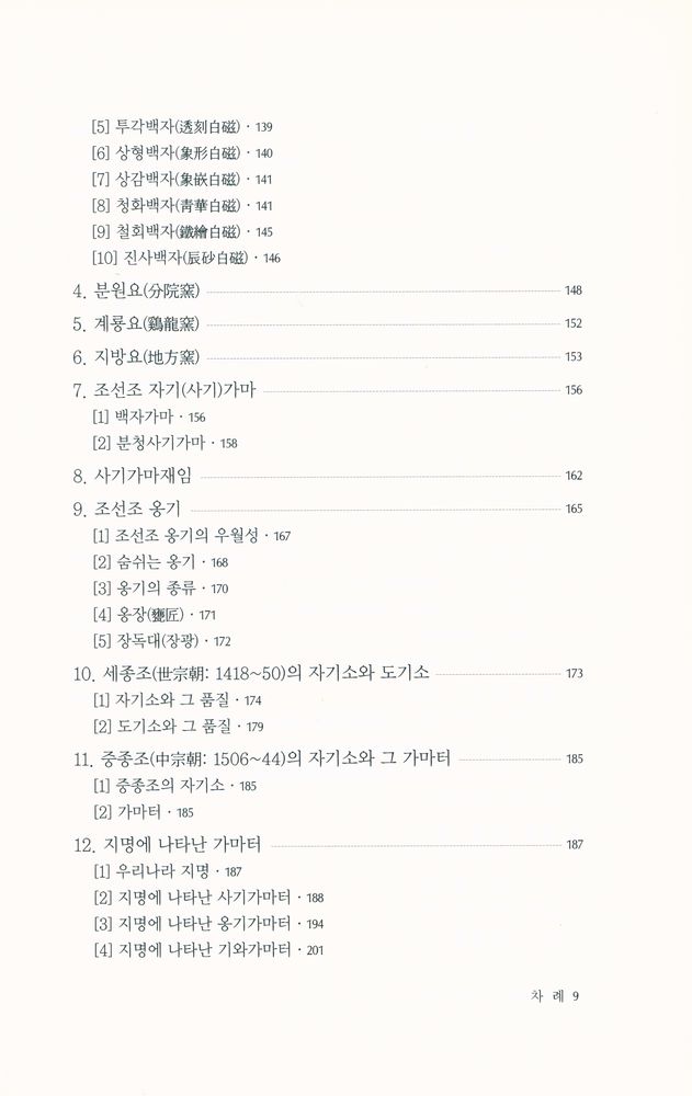 『文藝新書 220 - 우리나라 도자기와 가마터』 6