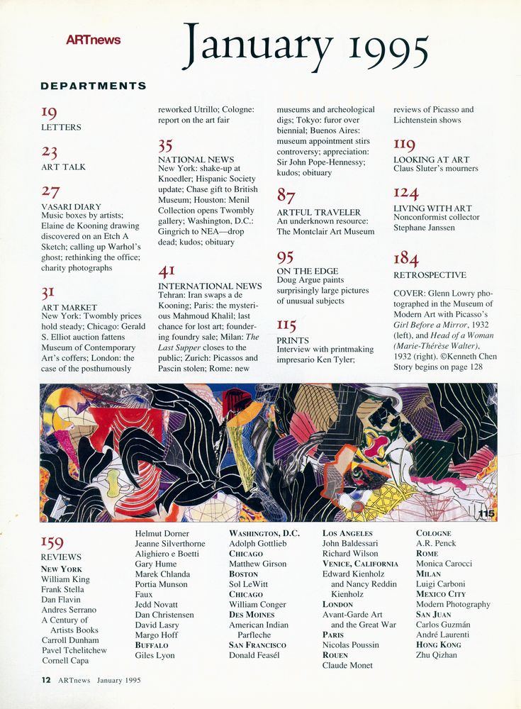 『ARTnews』 JANUARY 1995 3