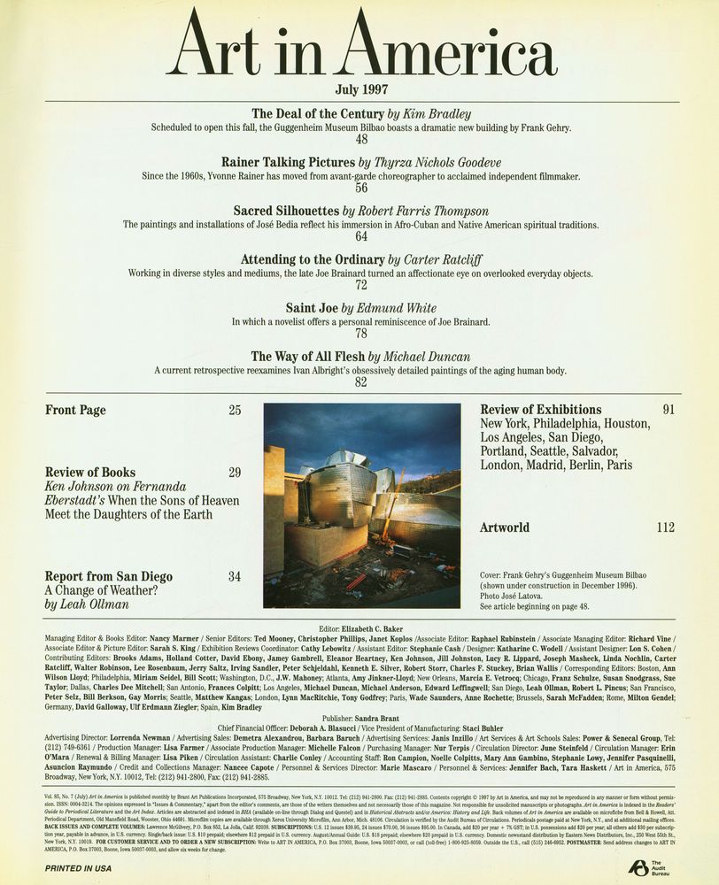 『Art in America』 JULY 1997 2