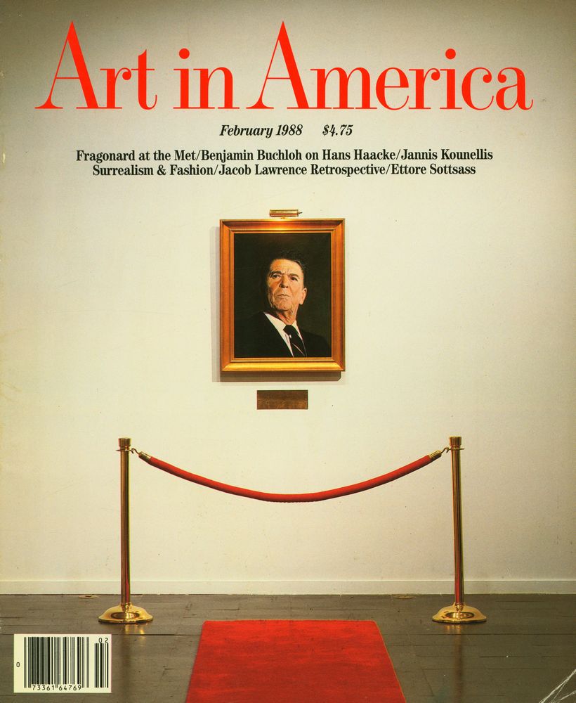 『Art in America』 February 1988 1