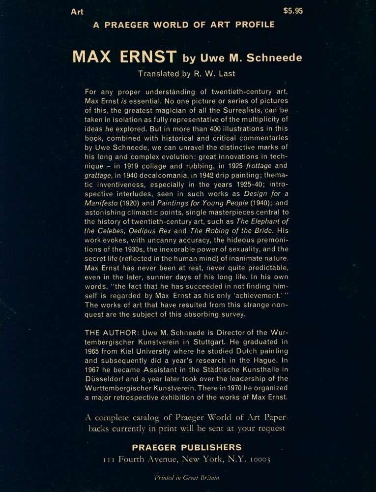 『Max Ernst』 3