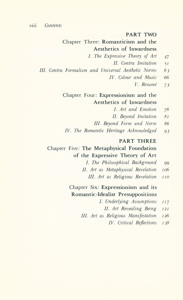 『Romantic Roots in Modern Art Romanticism and Expressionism: A Study in Comparative Aesthetics』 3