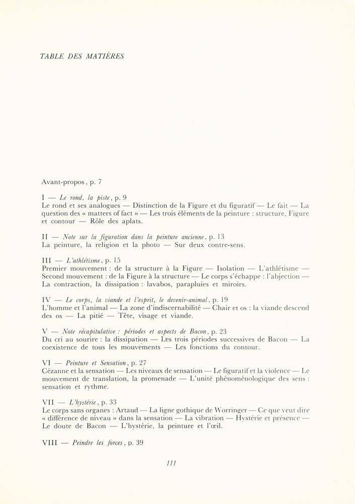 《Francis Bacon - Logique de la sensation》 2