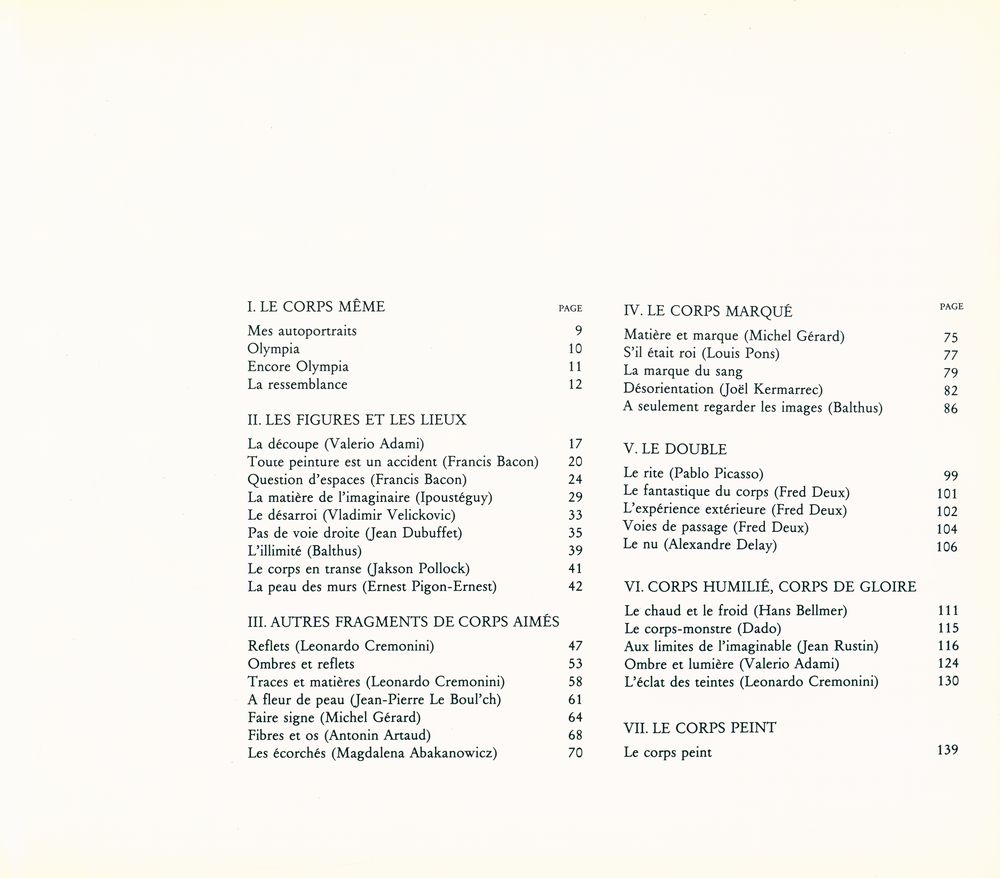 『Images du corps』 2